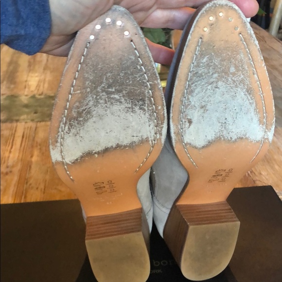 Rag&bone Chelsea Walker Boot Grey suede size 39/9 - Picture 6 of 15